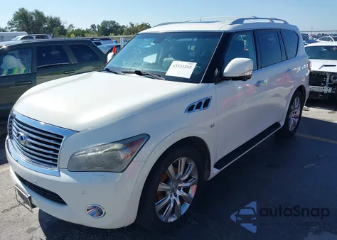 2014 Infiniti Qx80 z USA, uszkodzony, nr VIN JN8AZ2ND5E9750633
